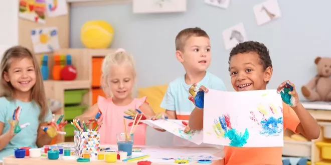 رسومات اطفال تعليمية ملونة