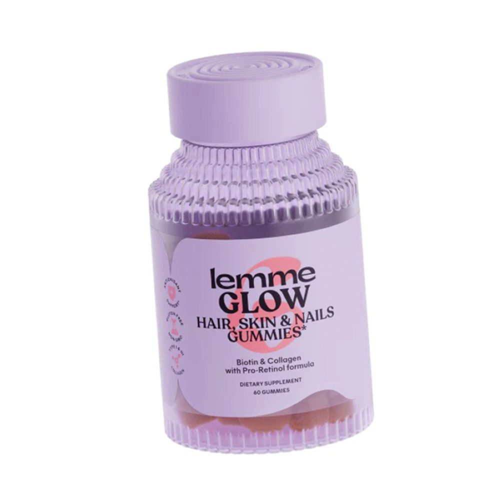 فيتامين جاميز LEMME Glow Hair, Skin & Nails Gummies